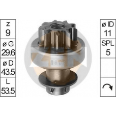 ZN0809 ERA Привод с механизмом свободного хода, стартер