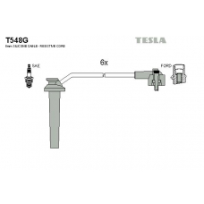 T548G TESLA Комплект проводов зажигания