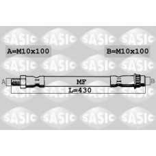 SBH4083 SASIC Тормозной шланг