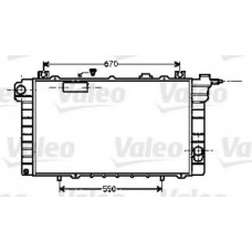 734508 VALEO Радиатор, охлаждение двигателя