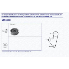 341313851101 MAGNETI MARELLI Комплект ремня грм