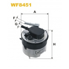 WF8451 WIX Топливный фильтр