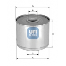 24.360.02 UFI Топливный фильтр