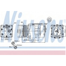 89192 NISSENS Компрессор, кондиционер