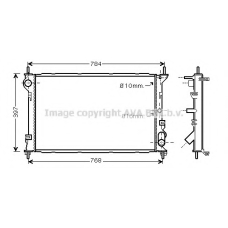 FD2411 Prasco Радиатор, охлаждение двигателя