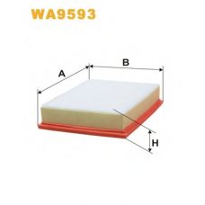 WA9593 WIX Воздушный фильтр