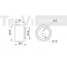TD1229 TREVI AUTOMOTIVE Натяжной ролик, ремень ГРМ