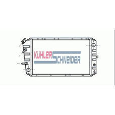 2500201 KUHLER SCHNEIDER Радиатор, охлаждение двигател