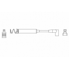 0 986 356 085 BOSCH Провод зажигания