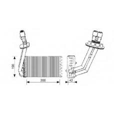 QHR2049 QUINTON HAZELL Теплообменник, отопление салона