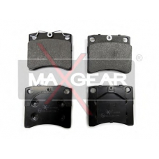 19-0438 MAXGEAR Комплект тормозных колодок, дисковый тормоз