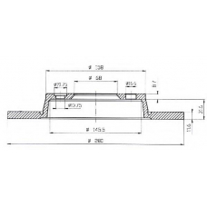 BDC4733 QUINTON HAZELL Тормозной диск