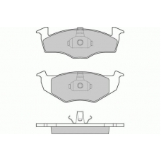 13046071002-SET-MS MASTER-SPORT Комплект тормозных колодок, дисковый тормоз