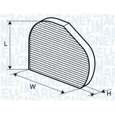 350203064230 MAGNETI MARELLI Фильтр, воздух во внутренном пространстве