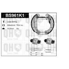 BS961K1 QUINTON HAZELL Комплект тормозов, барабанный тормозной механизм