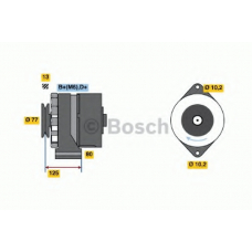 9 120 144 101 BOSCH Генератор