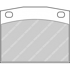 FDB122 FERODO Комплект тормозных колодок, дисковый тормоз