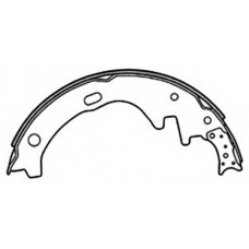 AKS-2008 ASVA Комплект тормозных колодок