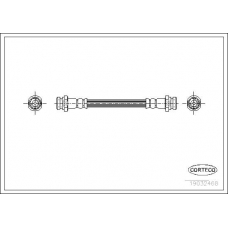 19032468 CORTECO Тормозной шланг
