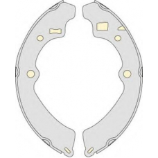 M767 MGA Комплект тормозных колодок