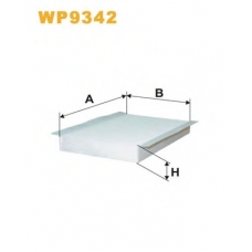 WP9342 WIX Фильтр, воздух во внутренном пространстве
