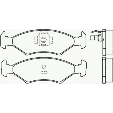 MDK0031 MINTEX Комплект тормозов, дисковый тормозной механизм