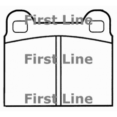 FBP1357 FIRST LINE Комплект тормозных колодок, дисковый тормоз