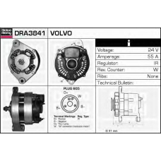 DRA3841 DELCO REMY Генератор