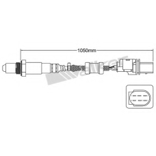 250-25077 WALKER Лямбда-зонд