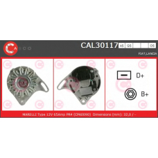 CAL30117OS CASCO Генератор