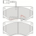 ADB11068 COMLINE Комплект тормозных колодок, дисковый тормоз