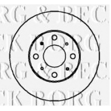 BBD4332 BORG & BECK Тормозной диск