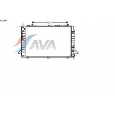 AI2088 AVA Радиатор, охлаждение двигателя