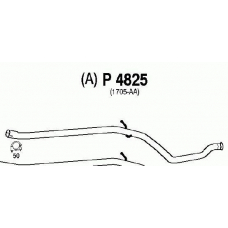 P4825 FENNO Труба выхлопного газа