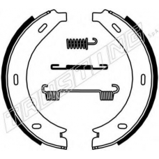 052.123K TRUSTING Комплект тормозных колодок, стояночная тормозная с