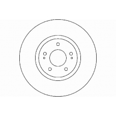 MDC1386 MINTEX Тормозной диск