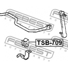 TSB-709 FEBEST Опора, стабилизатор