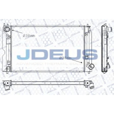 RA0280150 JDEUS Радиатор, охлаждение двигателя