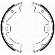 153-369 CIFAM Комплект тормозных колодок, стояночная тормозная с