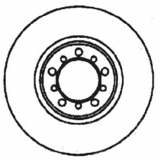 561453BC BENDIX Тормозной диск