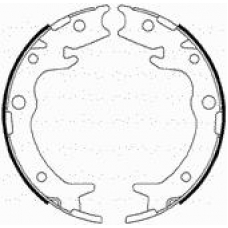 153-159 CIFAM Комплект тормозных колодок, стояночная тормозная с