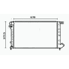 RM0034 EQUAL QUALITY Радиатор, охлаждение двигателя