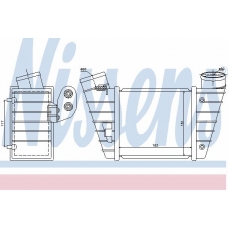 96746 NISSENS Интеркулер
