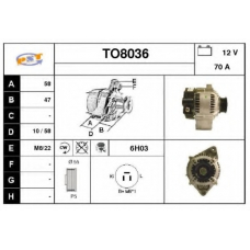 TO8036 SNRA Генератор