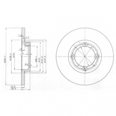 DP1010.11.0124 Dr!ve+ Тормозной диск