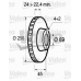 186475 VALEO Тормозной диск