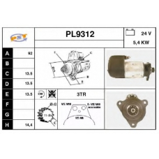 PL9312 SNRA Стартер