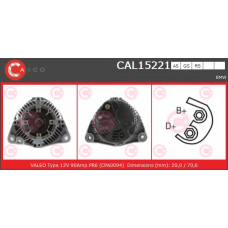 CAL15221RS CASCO Генератор