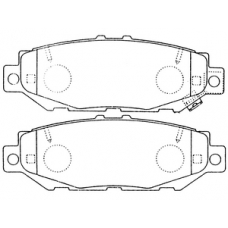 PN-1363 JNBK Колодки тормозные