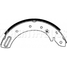 J3501046 NIPPARTS Комплект тормозных колодок